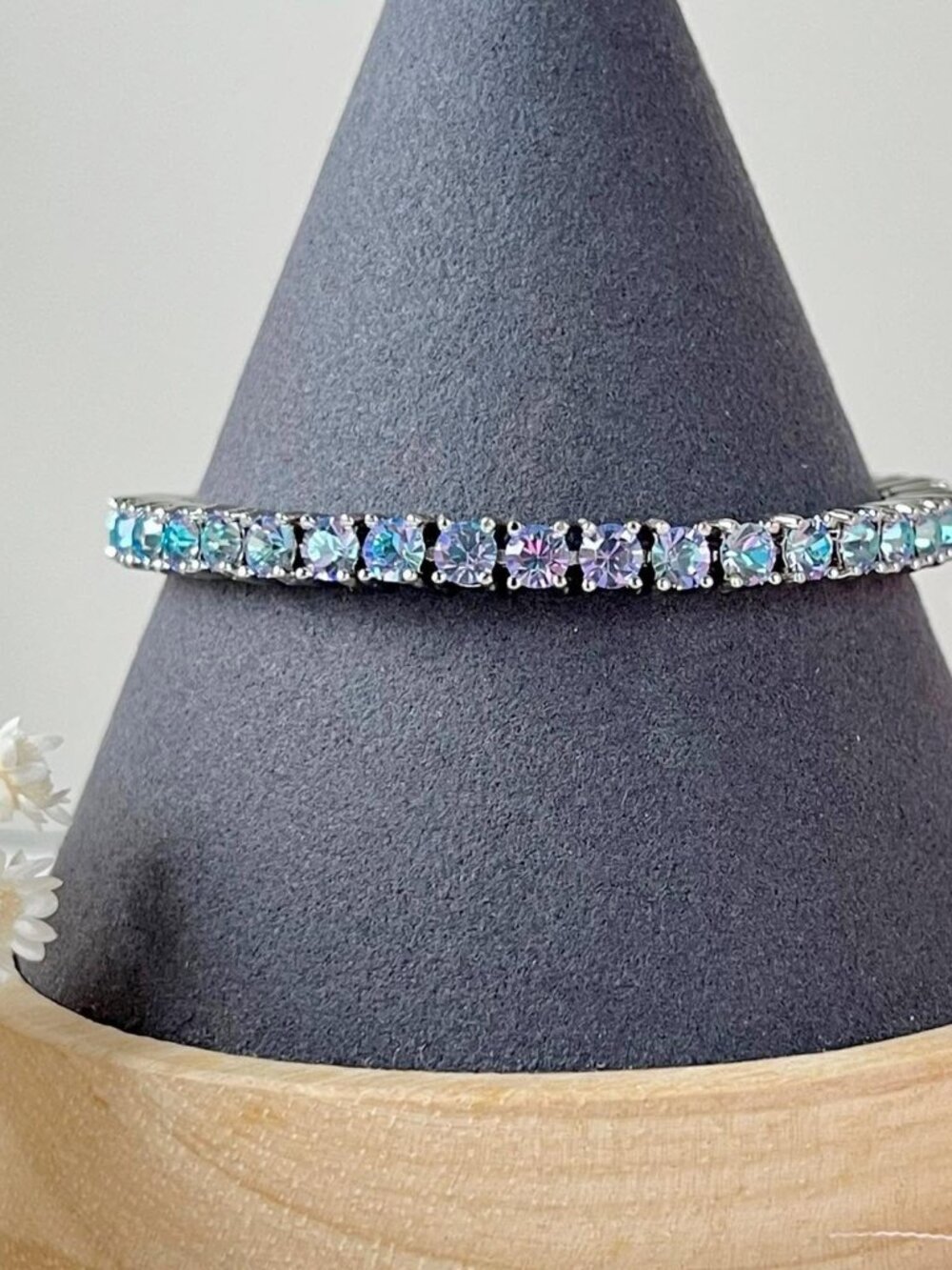Park Lane Mermaid Micro Impression Tennis Bracelet - Picture 4 of 6